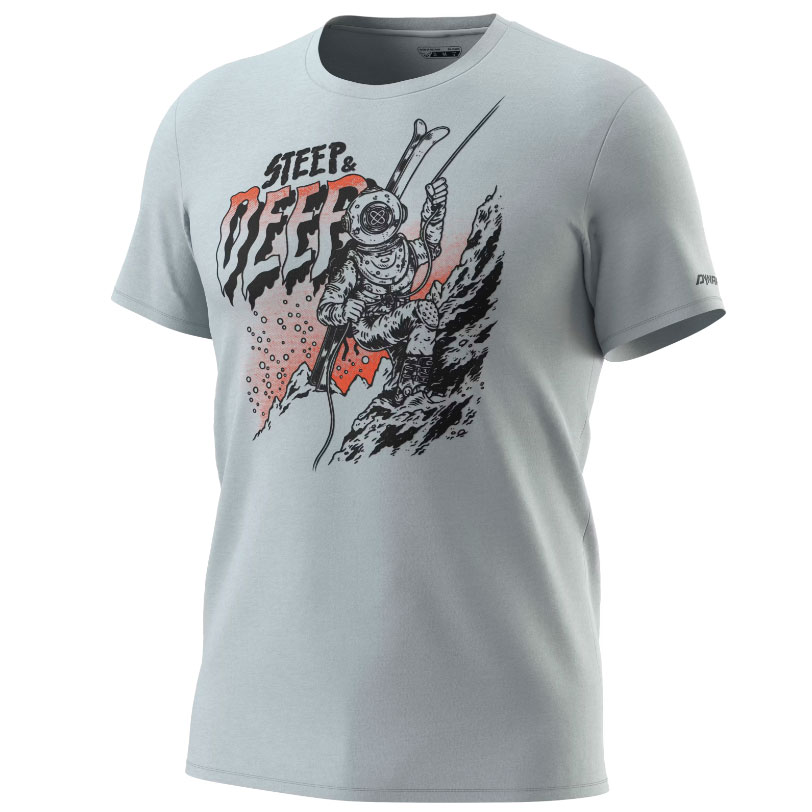 triko DYNAFIT Artist Series Co T-Shirt M moon/steep and deep (L/50)